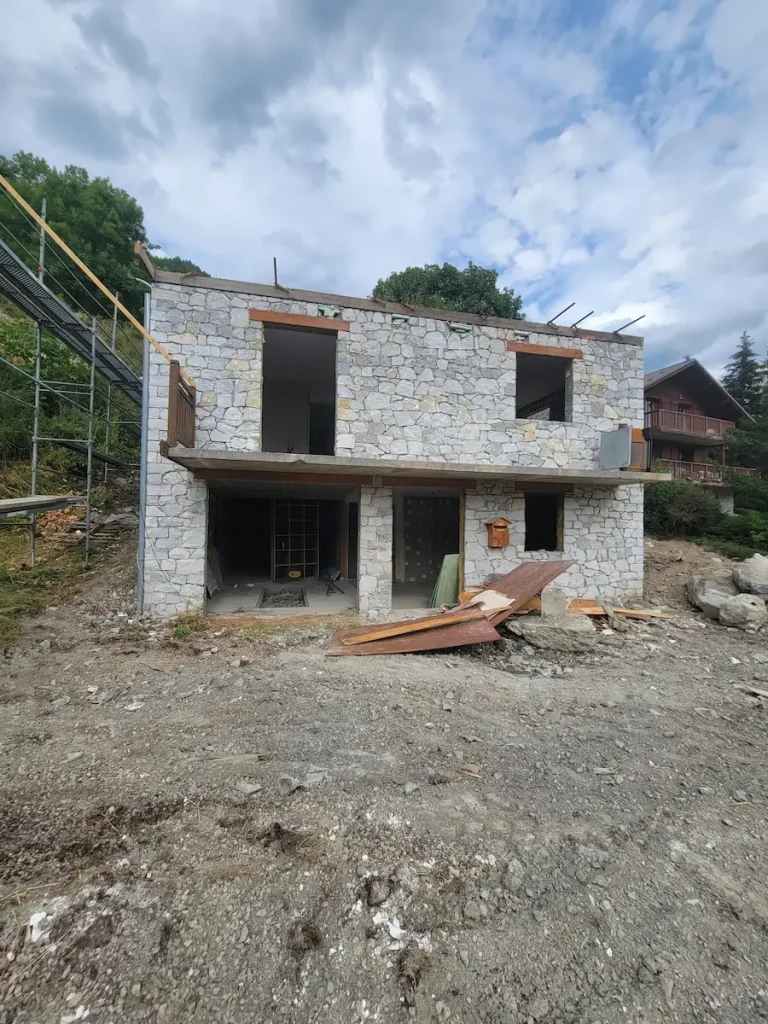 Chalet La Rochette before renovation