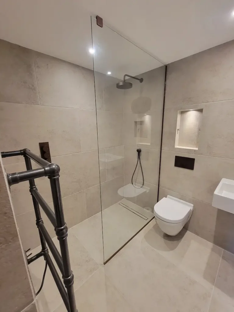 Shower room at Chalet La Rochette